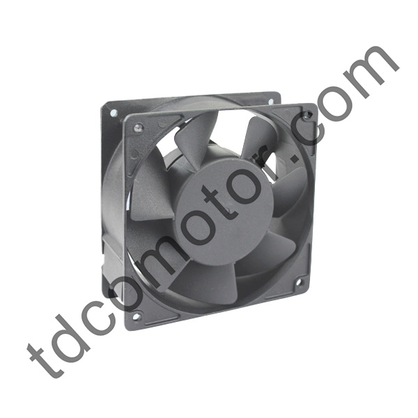 Ventilador axial de CA 120x120x38 7 aspas YZ-12038-7P Cojinete de bolas con rodamiento de manguito