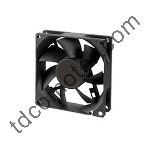 Ventilador axial DC 80x80x20 YZ-8020D Cojinete de bolas con rodamiento de manguito