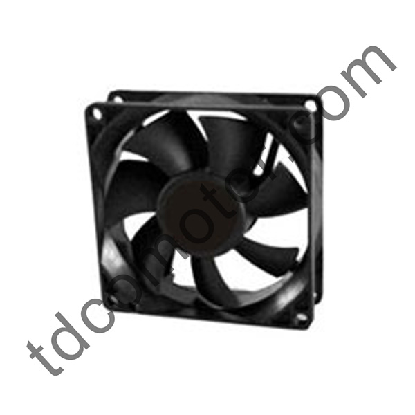 Ventilador axial DC 80x80x25 YZ-8025D Rodamiento de bolas con rodamiento de manguito